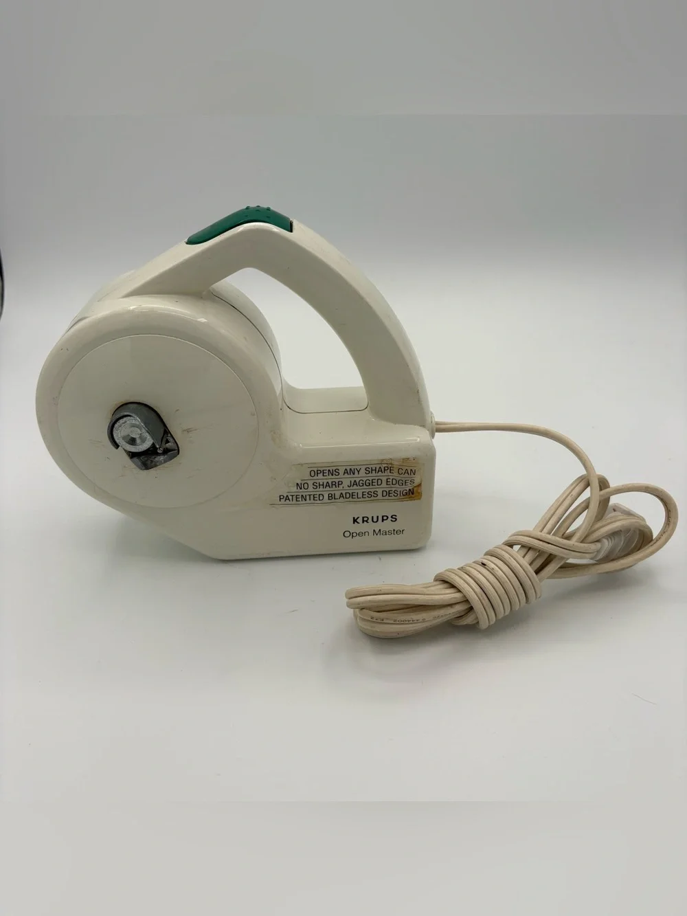 Krups Open Master Model 404 Bladeless Clean Edge Handheld Electric Can Opener